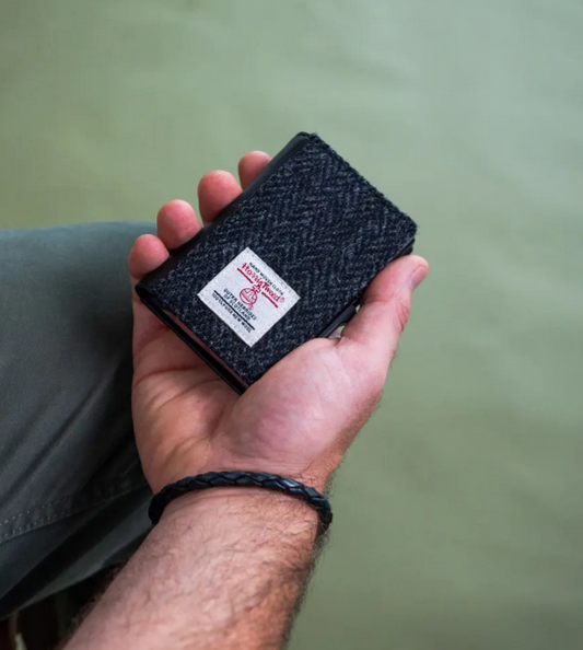 Charcoal BIFOLD Pop Up Card Wallet