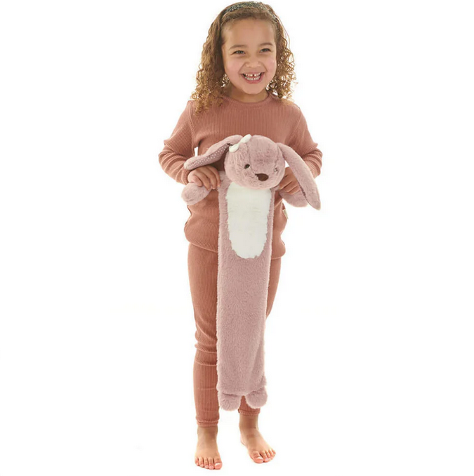 1 Litre Kids Bunny Faux Fur Long Hot Water Bottle