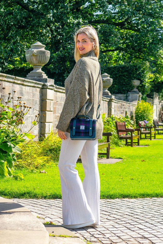 Baird Check Mini Messenger Bag