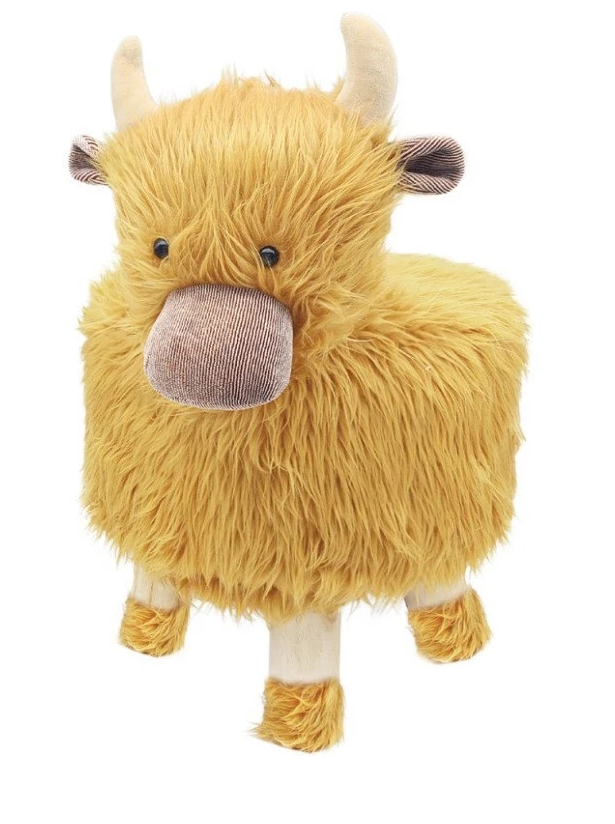 Highland Cow Stool