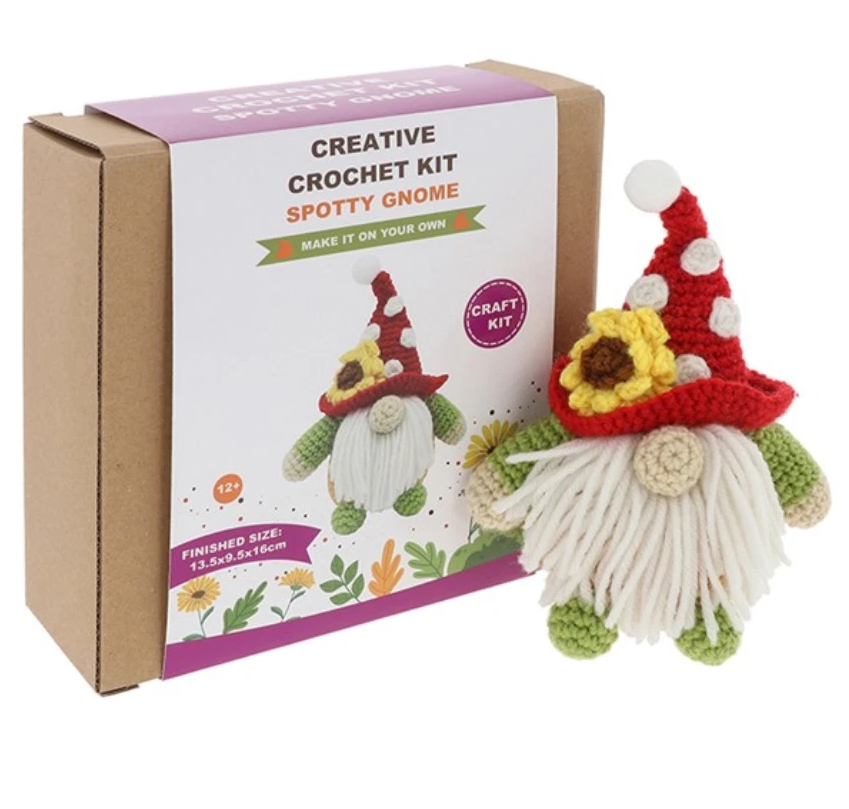 Spotty Gnome Crochet Kit
