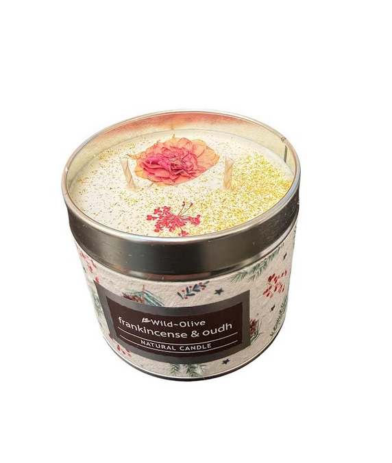 Frankincense & Oudh Artisanal Candle