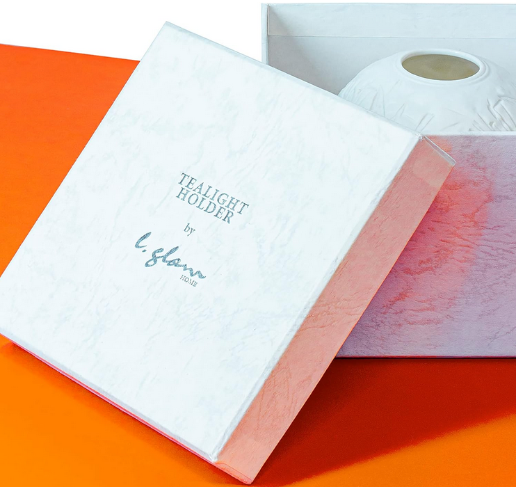 Small Dome Tealight Holder - Westie Dogs