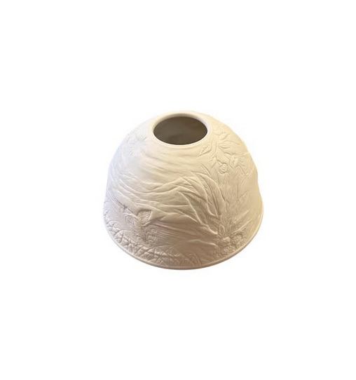 Small Dome Tealight Holder - Hummingbird Nature