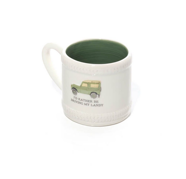 I'd Rther Be Driving My Landy Mug