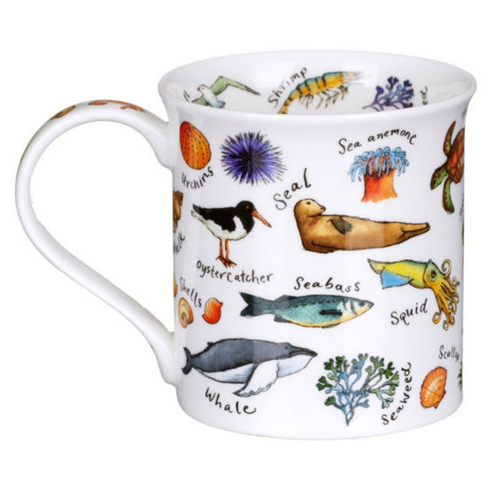 Dunoon Bute Sea Life Mug
