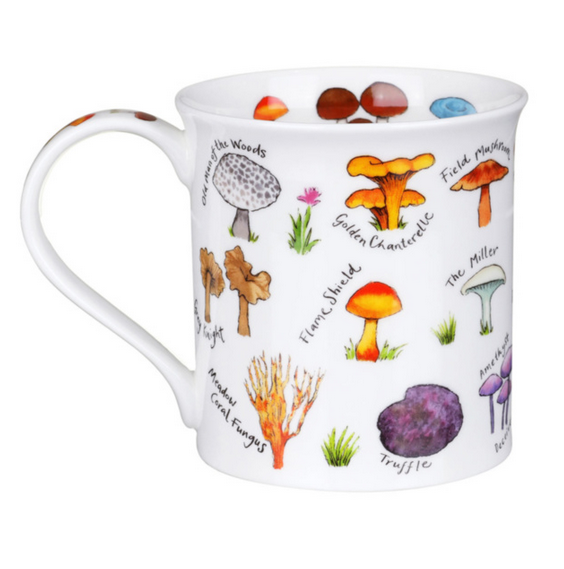 Dunoon Bute Red Mushroom Mug