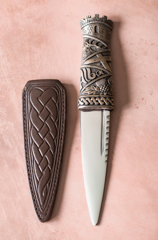 Scottish Spirit Of Scotland Bronze Sgian Dubh