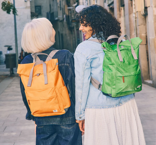 Roka Jaffa Orange Canfield Backpack