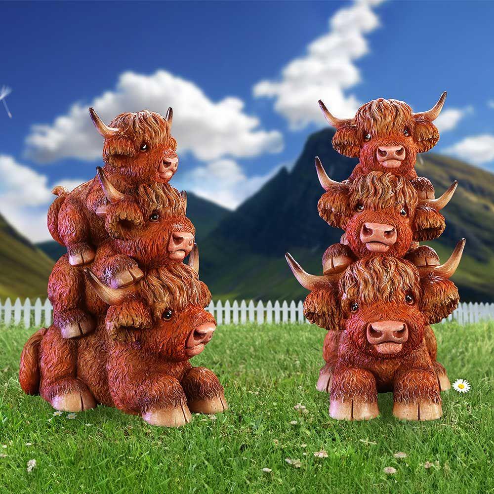 Highland Totem Cow Ornament