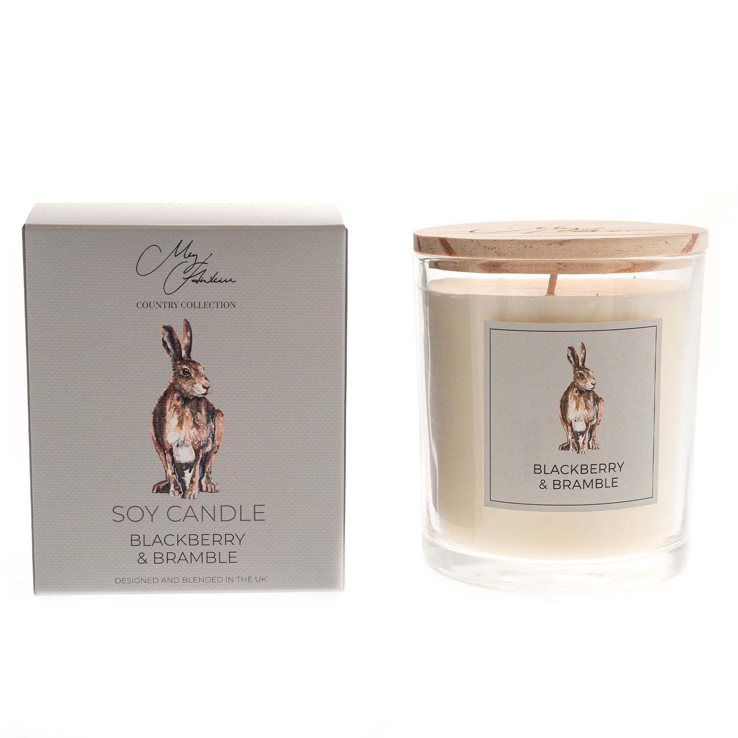 Blackberry Bramble Hare Candle