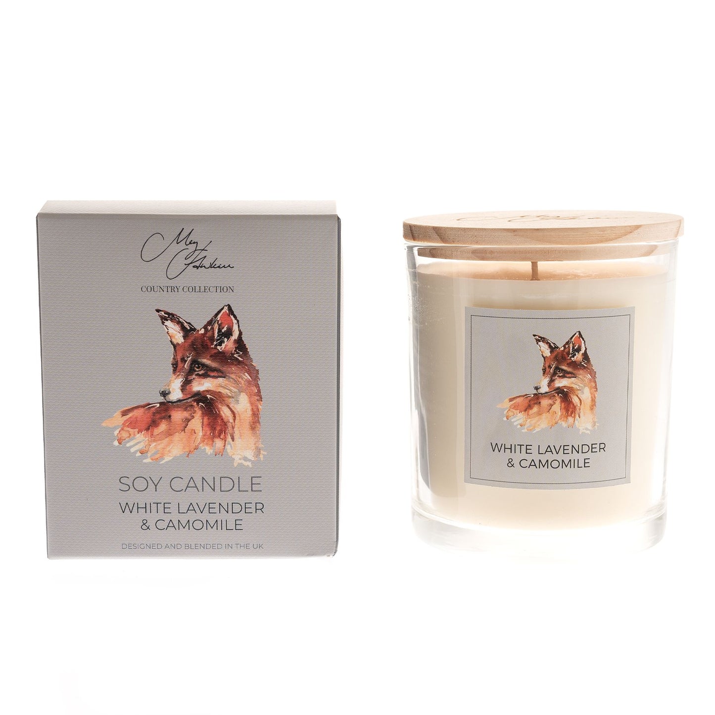 Lavender & Chamomile Fox Candle