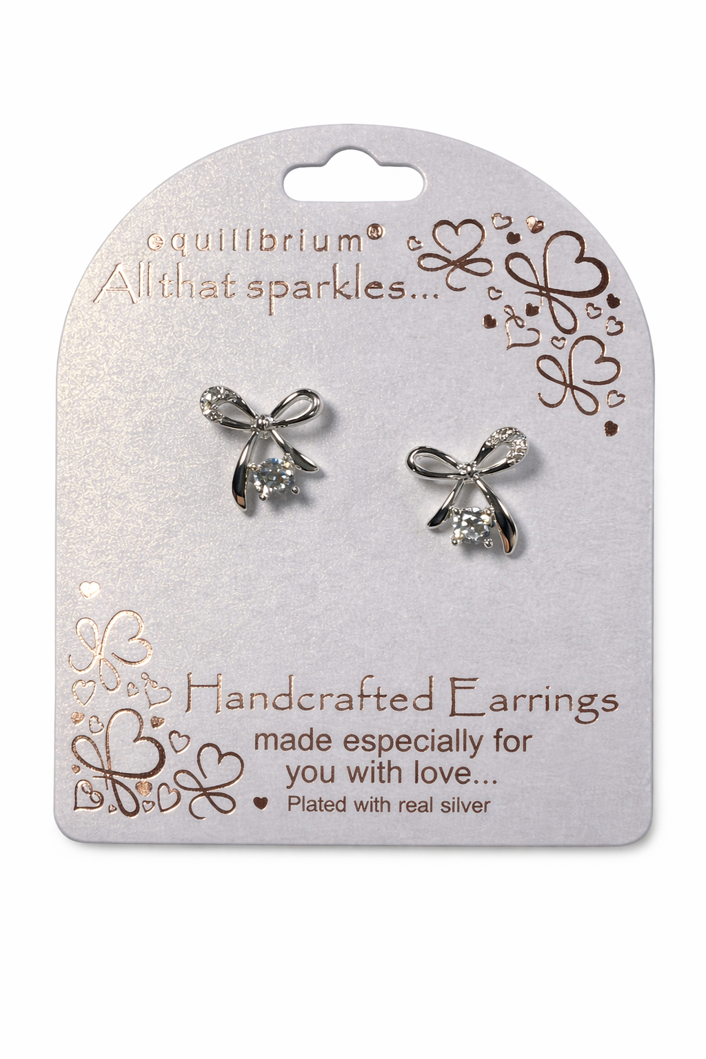 Chic Bow Stud Drop Earrings