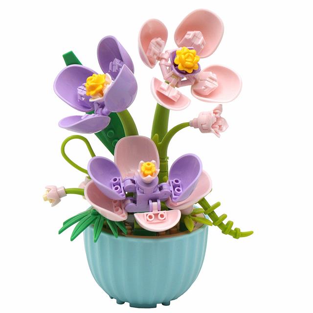 Lilac Crocuses Mini Bricks