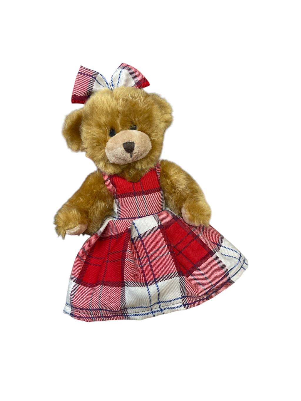 Ronnie Hek Red Scottish Highland Country Dancing Bella Teddy Bear – Kilts  Wi Hae Ltd