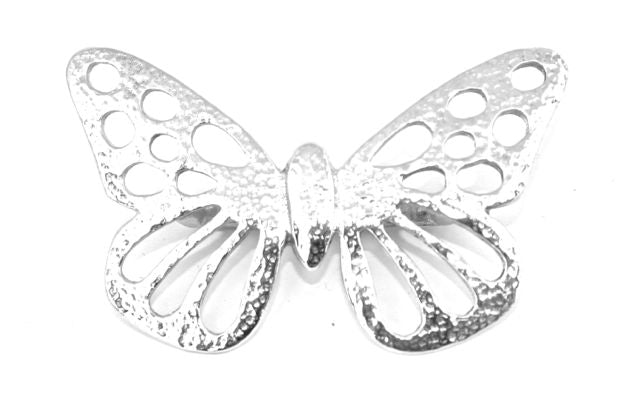 Polished Butterfly Scarf Ring
