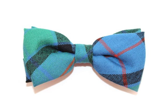 Flower of Scotland Tartan Bow Tie 100% Wool Scotland Pre-tied