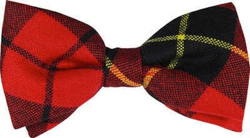Wool Tartan Bow Tie - Wallace