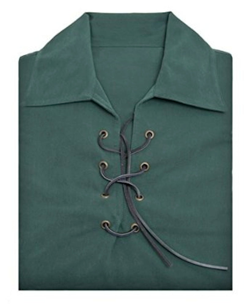 Scottish Ghillie Kilt Shirt In Choice Of Colors Jacobite Jacobean