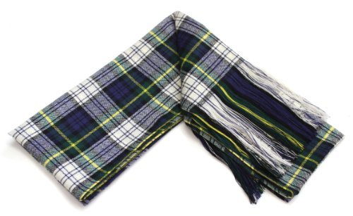 Traditional Dress Gordon Tartan 100% Wool Full Sash - Made In Scotland