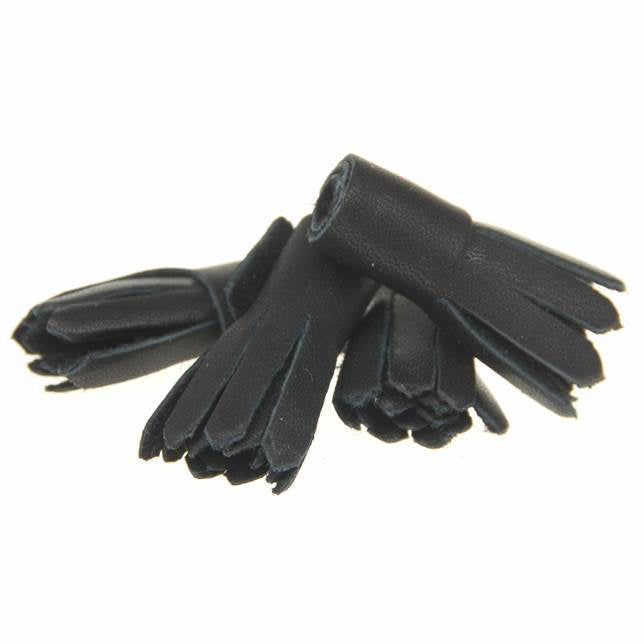 Black Ghillie Brogue Laces and Tassels