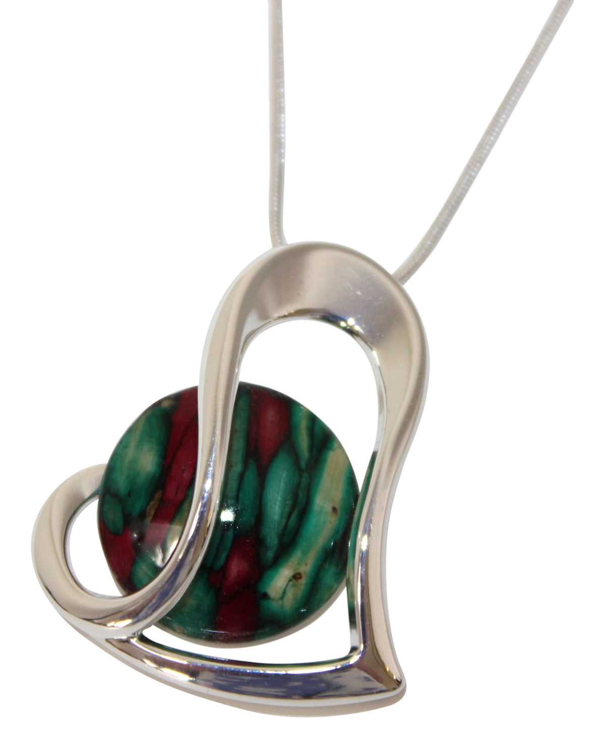 Heathergems Heart Drop Necklace