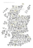 Art By The Loch Scottish Micro Breweries Beer Alcohol World Map Word Art Picture
