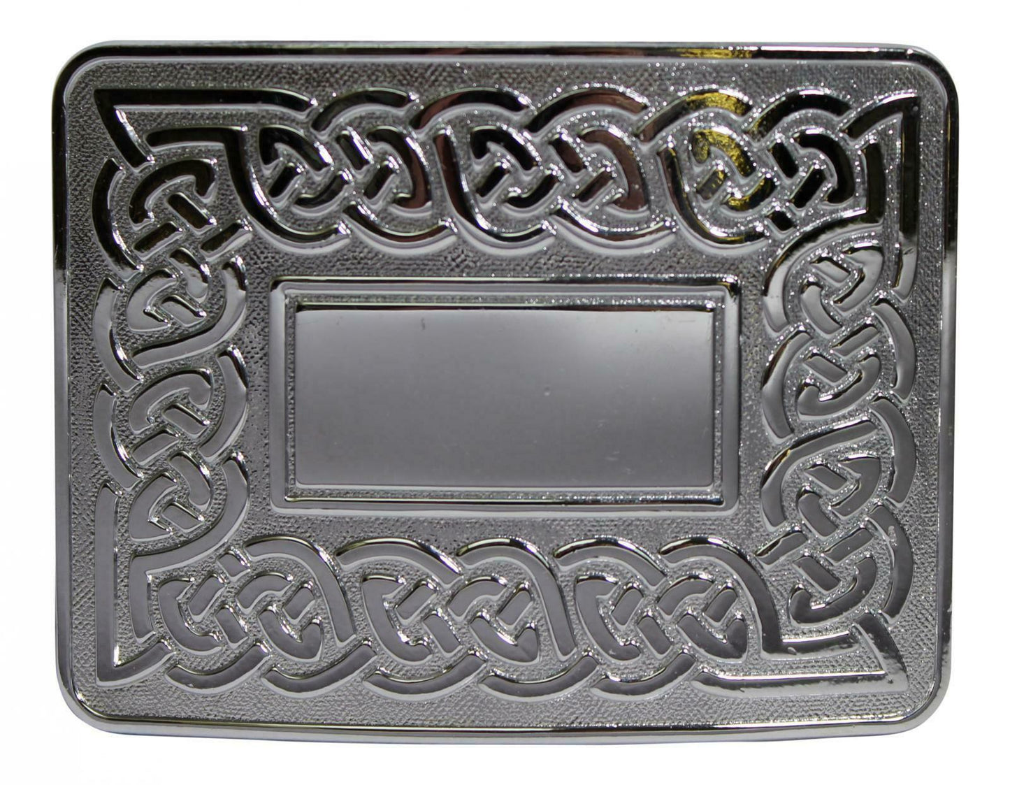 Chrome Eternal Link Kilt Buckle