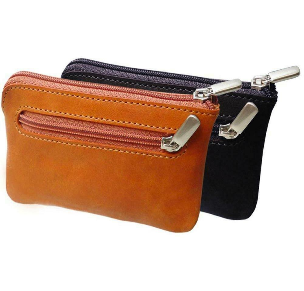 Tony Perotti Italian Leather Key Case Purse Wallet with RFID Protection