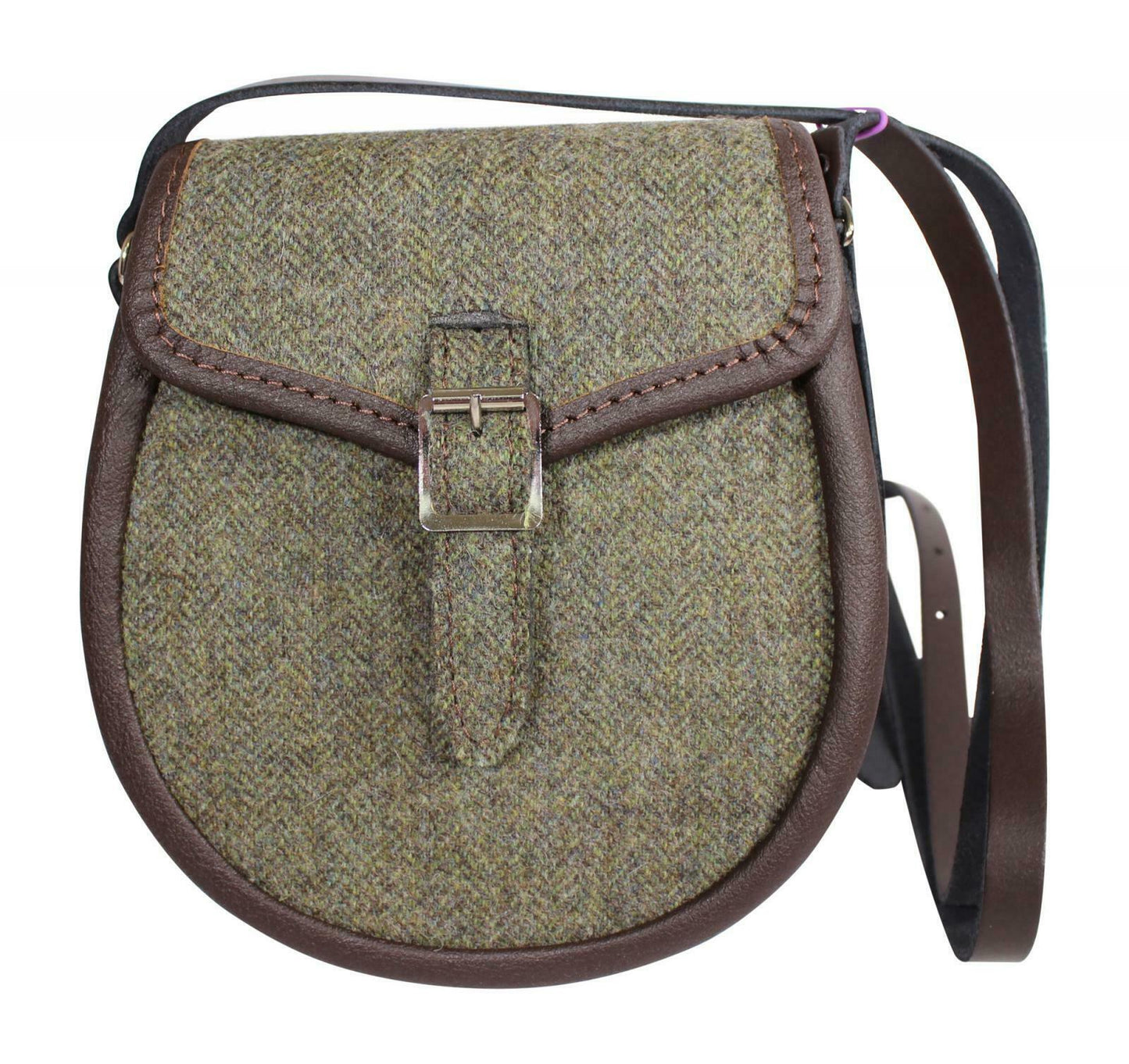 Green Tweed Sporran Handbag
