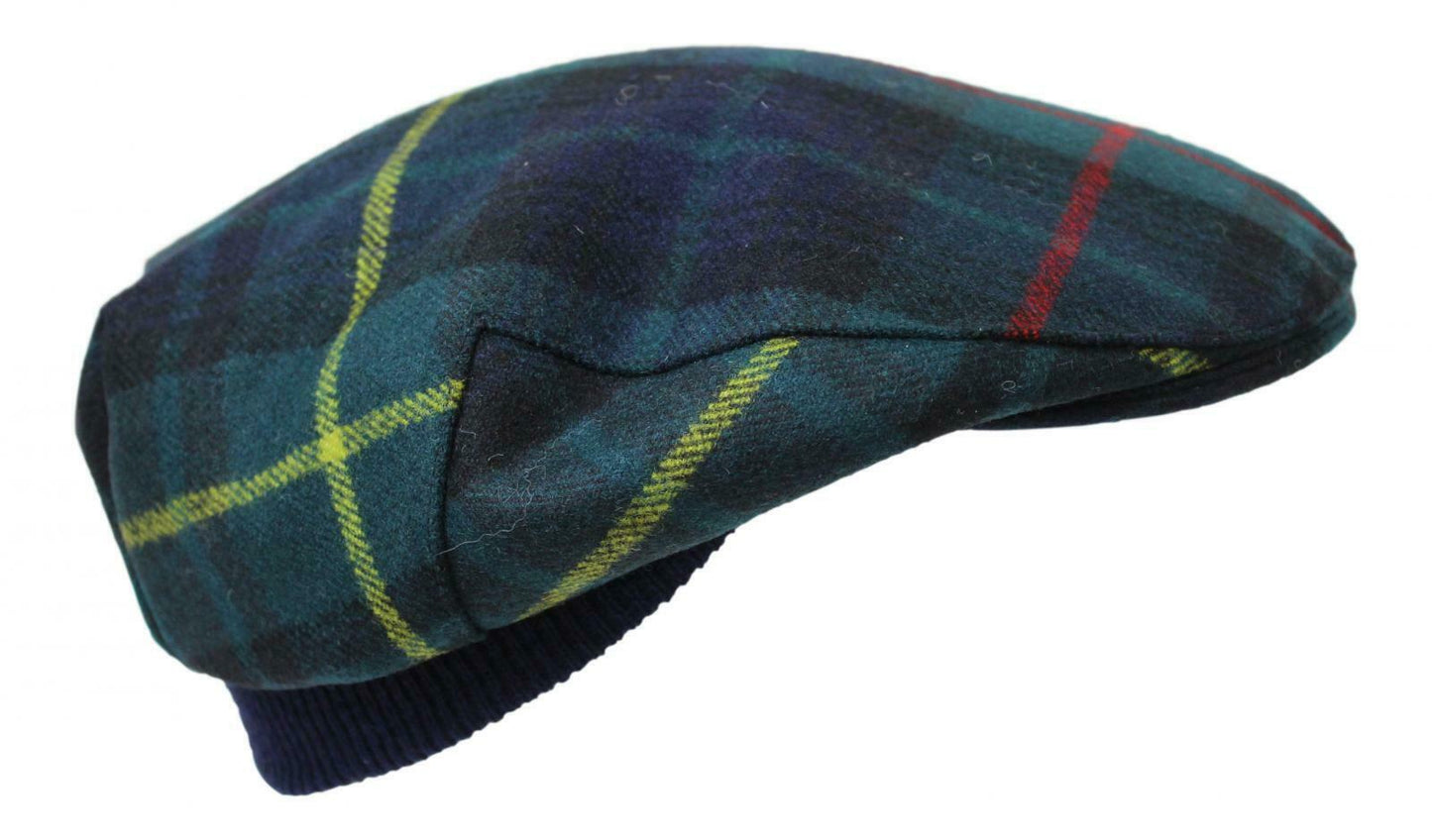 Tartan Flat Cap - Stewart Modern Huntin