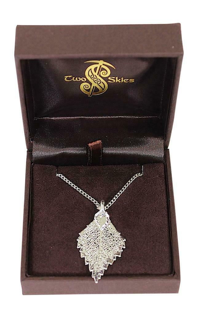 Silver Plated Birch Leaf Necklace – Kilts Wi Hae Ltd