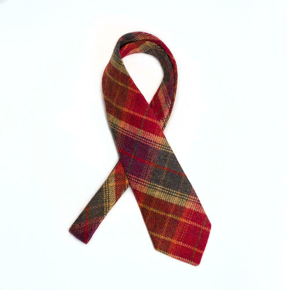 Glen Islay Red Tweed Tie
