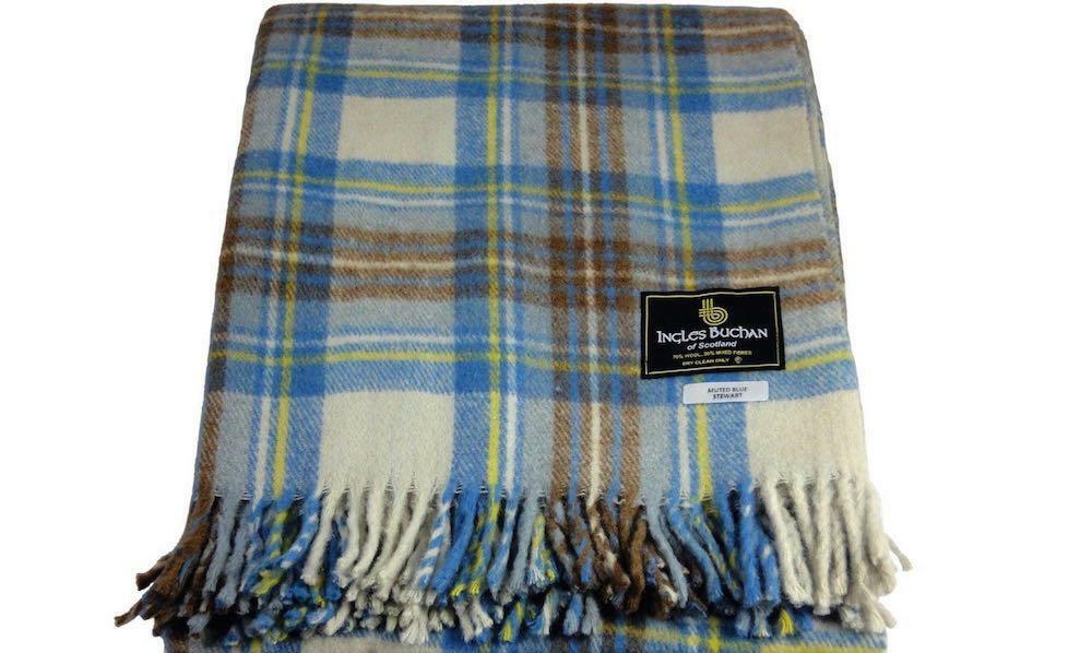 Wool Travel Rug - 14 Tartans