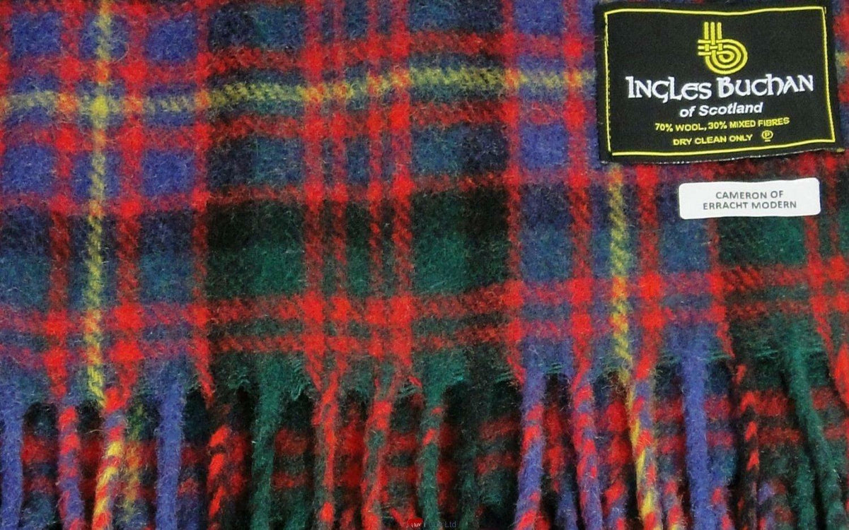 Wool Travel Rug - 14 Tartans