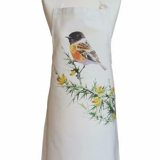 Orkney Storehouse Stonechat Cotton Apron Pinny