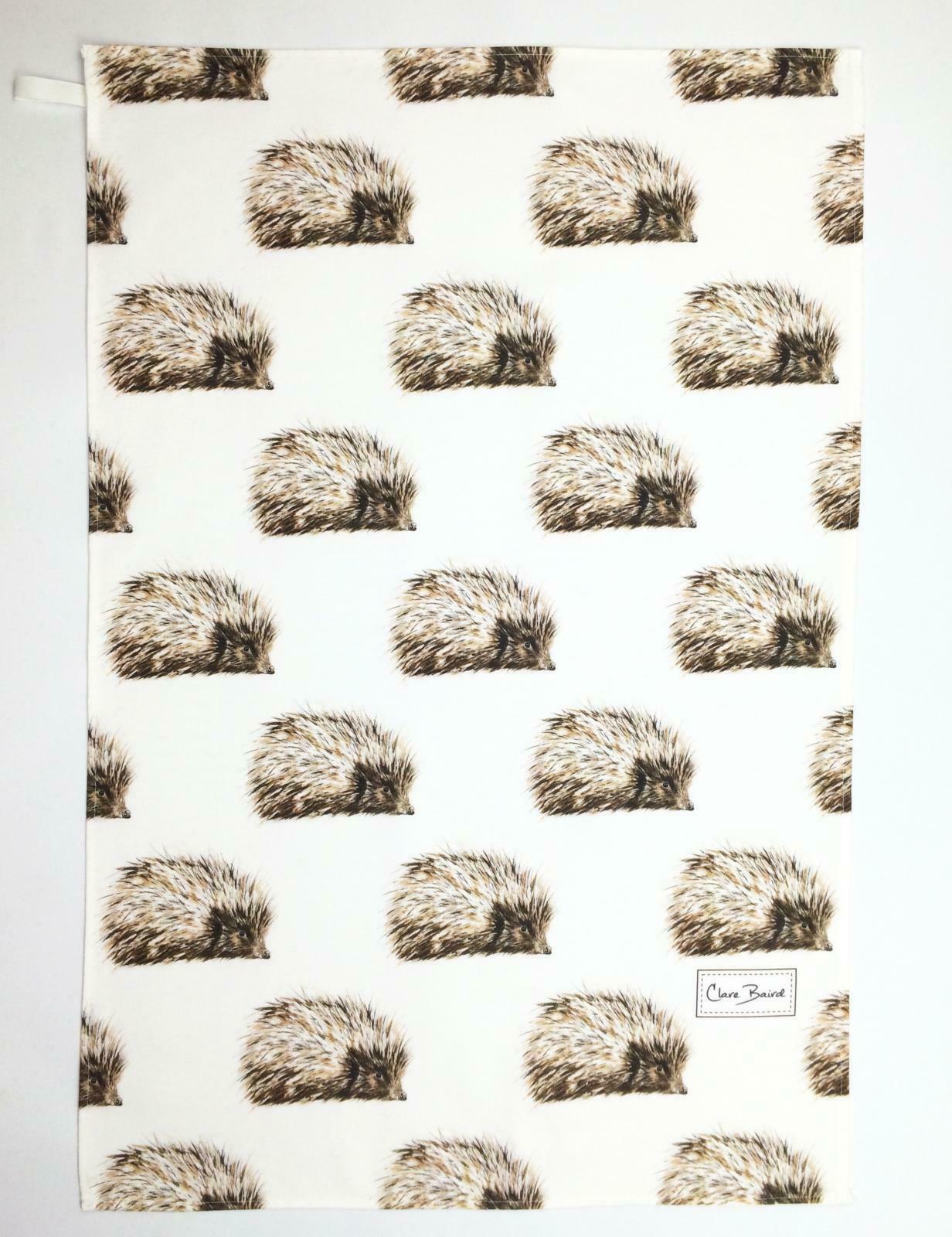 Hedgehog Tea Towel