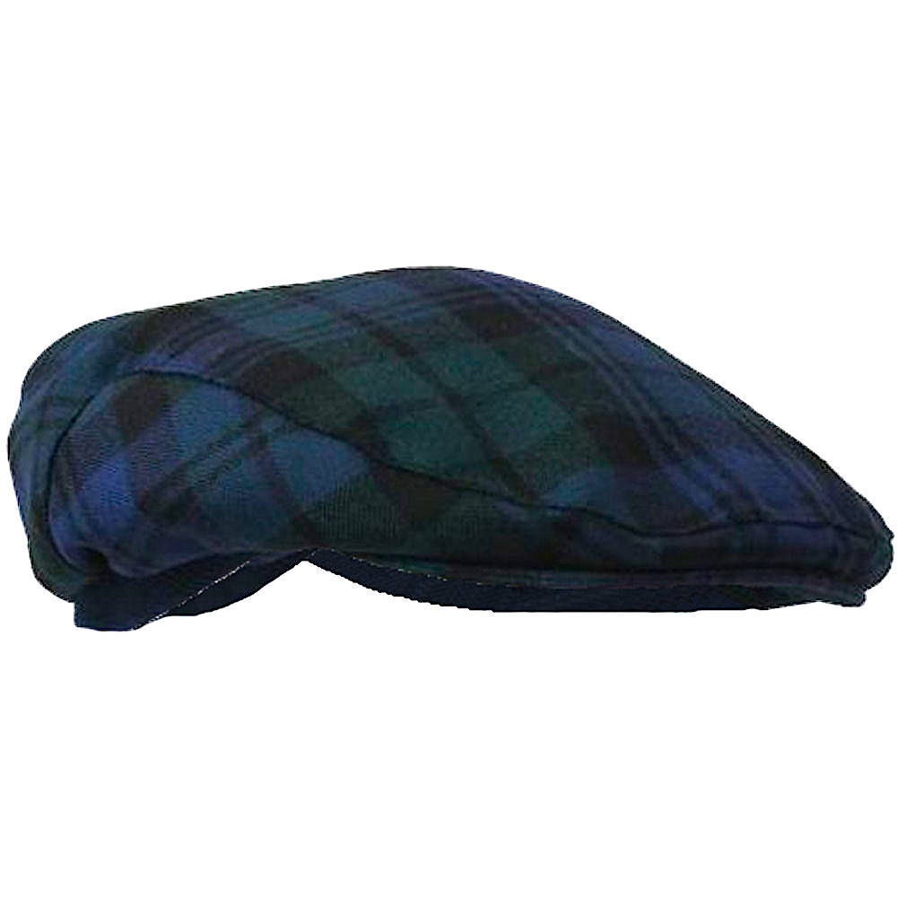 One Size Tartan Golf Cap - Blackwatch
