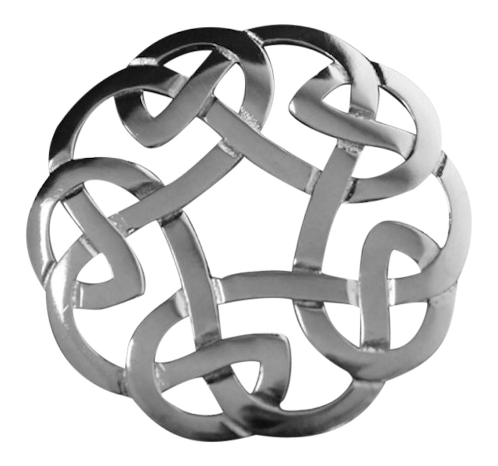 Eternal Celtic Interlace Brooch