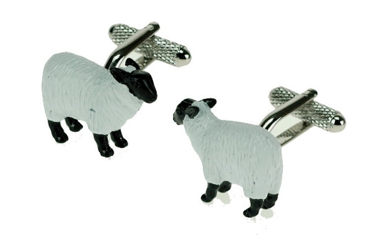 Black & White Sheep Cufflinks