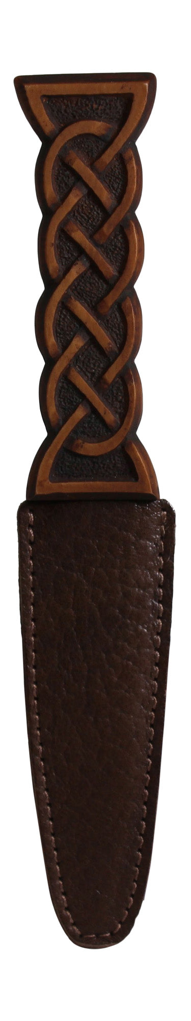 Celtic Knot Resin Handle Sgian Dubh