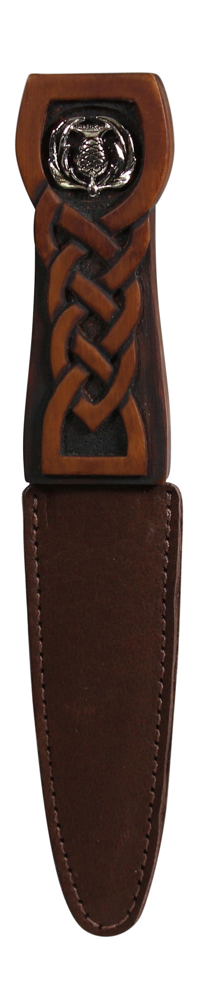 Resin Thistle Sgian Dubh - 3 Finishes