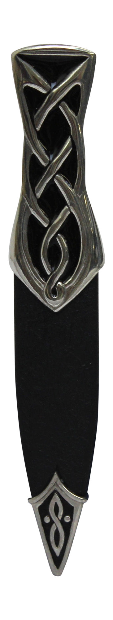 Strathy Celtic Knot Enamel Sgian Dubh