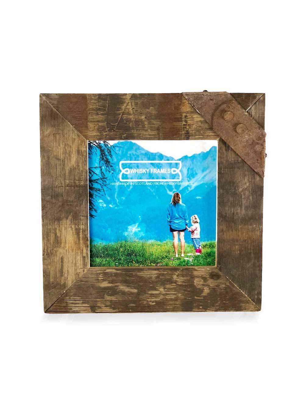 Whisky Barrel 8 x 8 Picture Frame