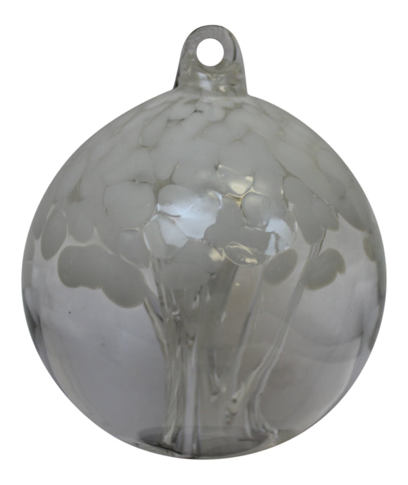 D & J Glassware Unique Wedding Tree Of Life Decorative Glass Ball Bauble