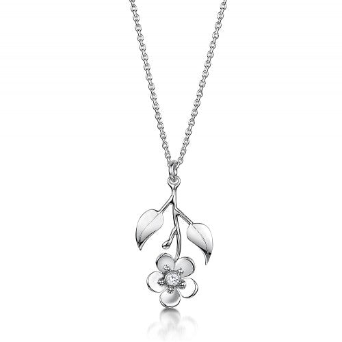 Forget Me Not Floral Necklace
