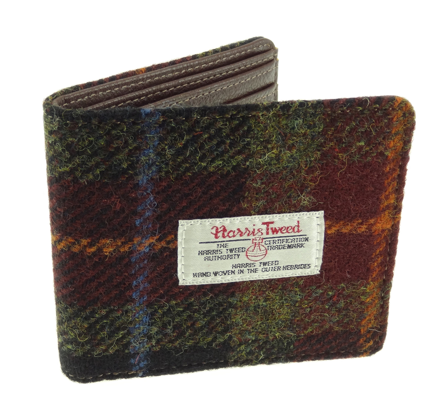 Glen Appin Brown Green Blue Tartan Wallet