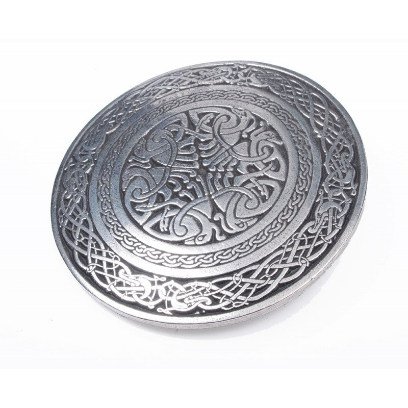 Celtic Bird Kilt Buckle