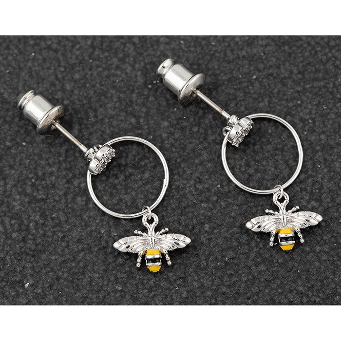 Bumble Bee Stud Earrings