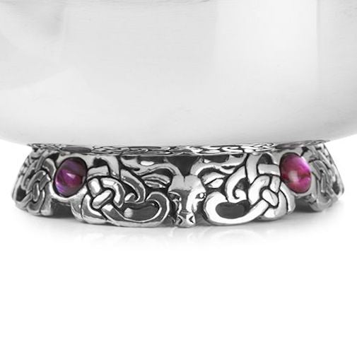 Purple Stone Stag Toasting Quaich